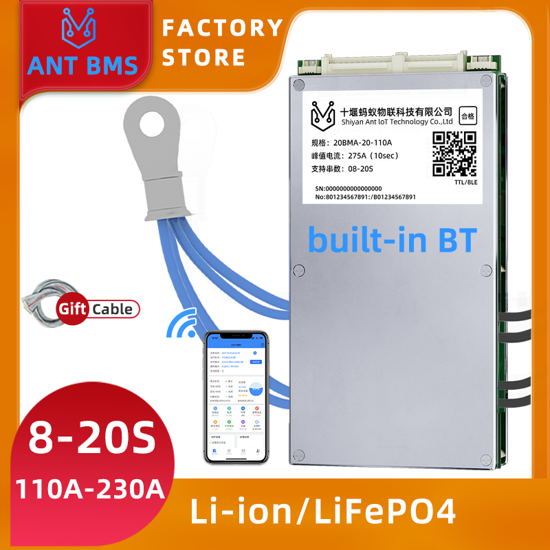 ANT Smart Balance BMS 8S-20S   - Smart Bms 24S 200A Bluetooth Lifepo4 ulasan dan harga